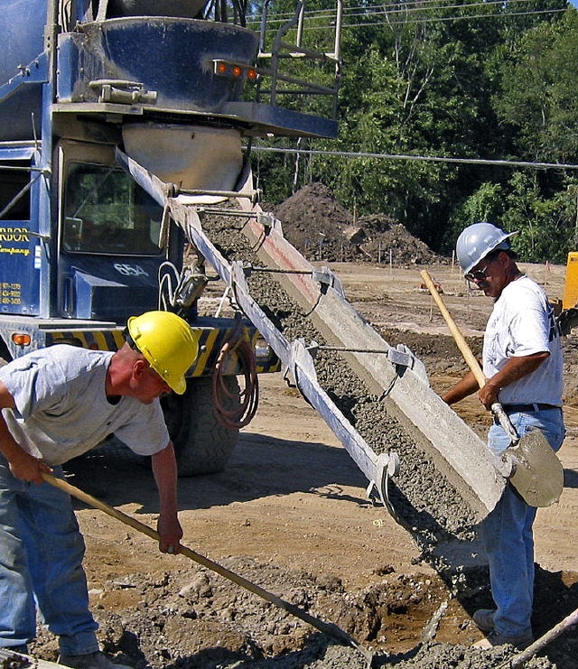 Where to find chute concrete 15 foot in Seattle