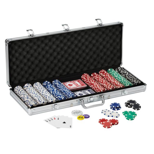 Where to find chips poker 500 piece set in Seattle