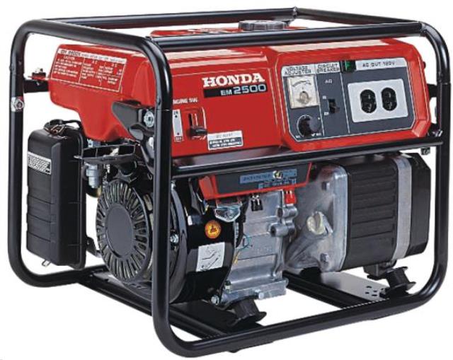 Used equipment sales generator 2500 watt gas in Seattle, Shoreline WA, Greenlake WA, Lake City WA, Greater Seattle metro