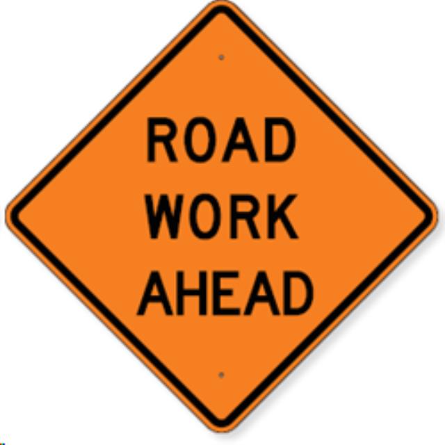Where to find sign road work ahead in Seattle